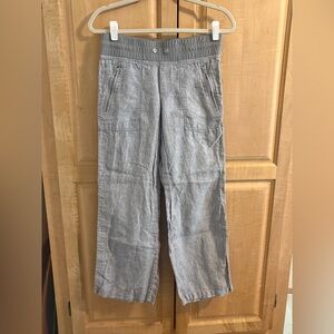 Athleta Linen Casual Pants Sz 2P